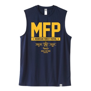 【在庫限りで販売終了】Sleeveless Shirt / MFP / Navy