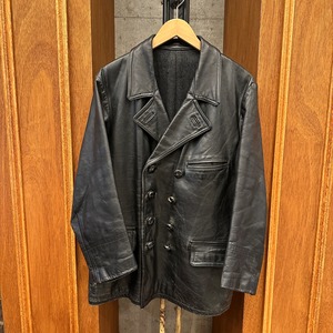 EUREOPE VINTAGE LEATHER DOUBLE COAT ⑧