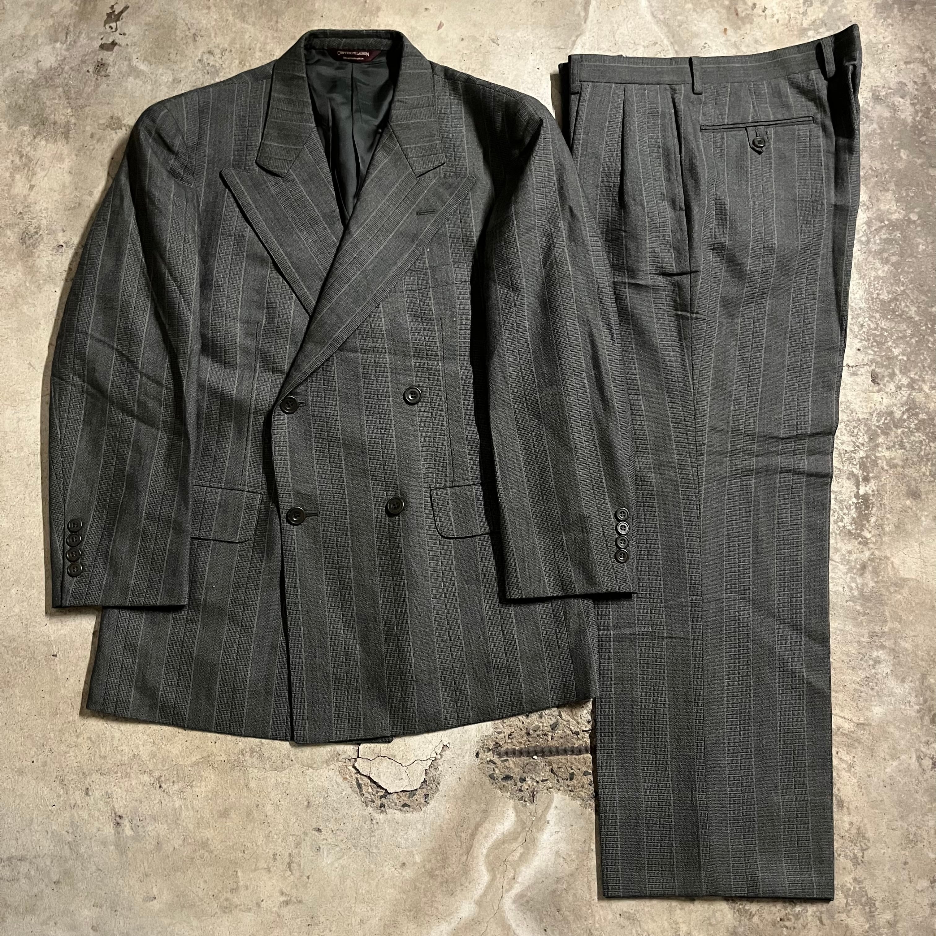 Chaps Ralph Lauren〗wool double setup suit/チャップスラルフ 
