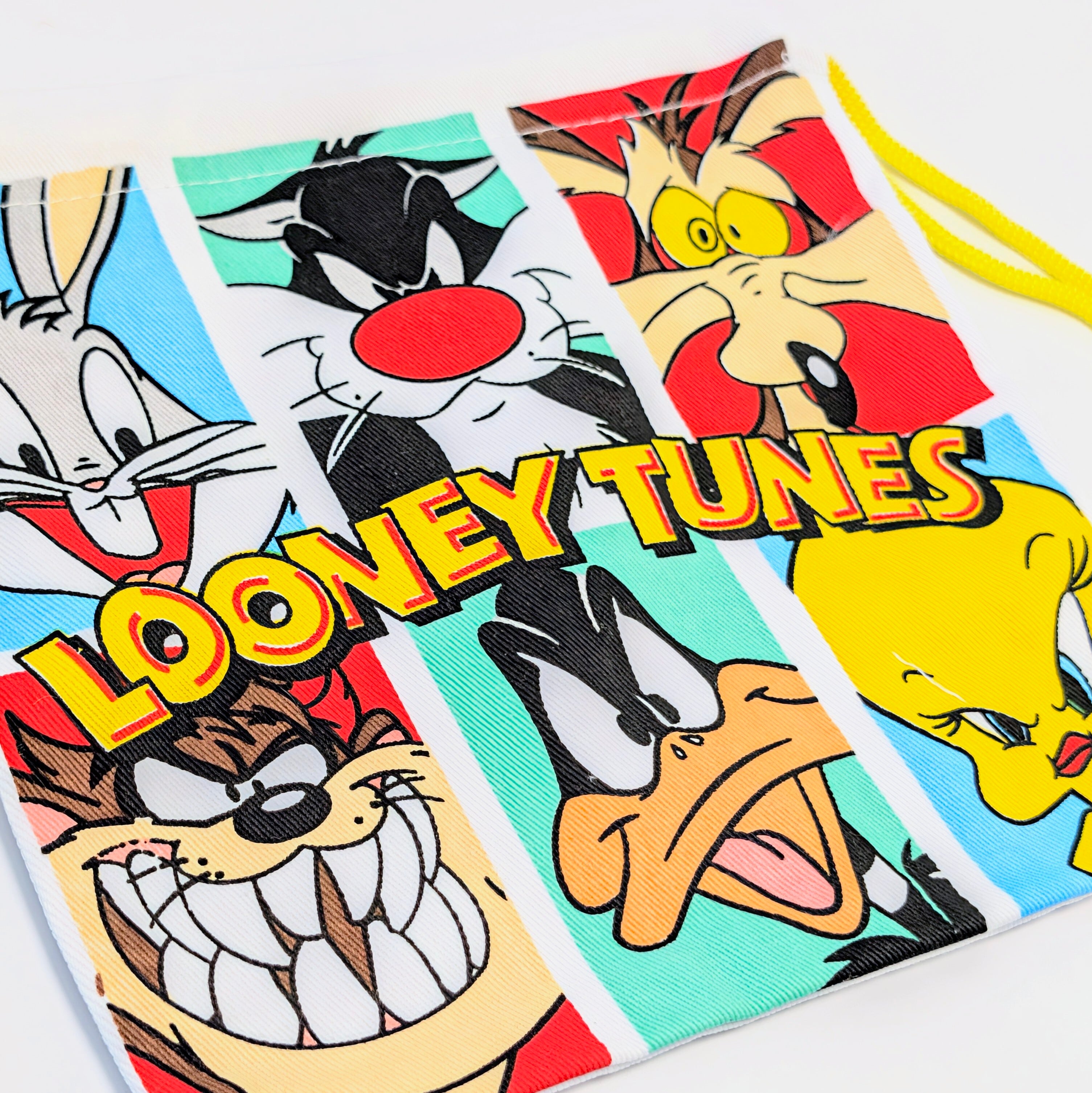 ✨️可愛すぎて何枚も欲しい♡✨️アメリカンキャラクターPURSE【 Looney Tunes(ルーニー・テューンズ)】巾着袋 〚アメリカン雑貨 アメトイ〛
