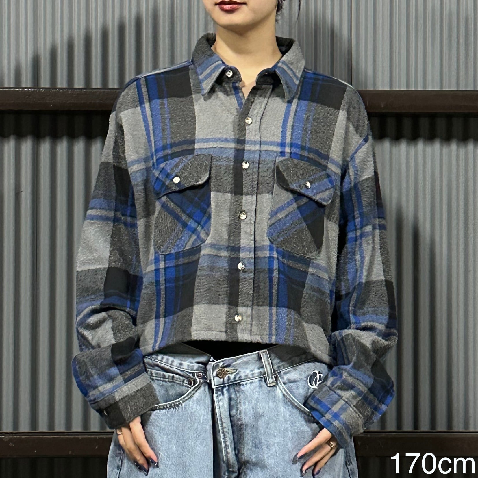 Wear Guard 長袖シャツ XL コットン100% チェック柄 | 古着屋OLDGREEN 