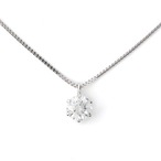 【96】0.23ct / D/ IF / 3EX【一粒ダイヤモンドネックレス】