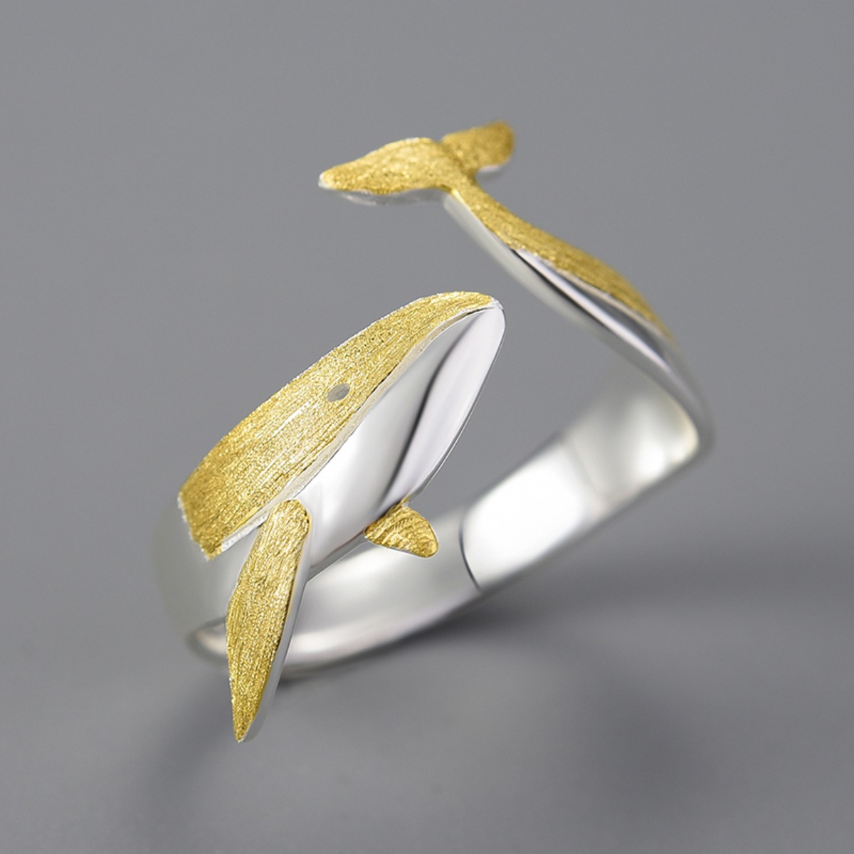 クジラ リング Whale Adjustable Rings | WiZOO YOU