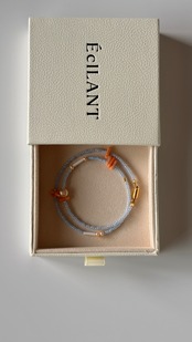 Coral Blue Beads Necklace［BZN42］