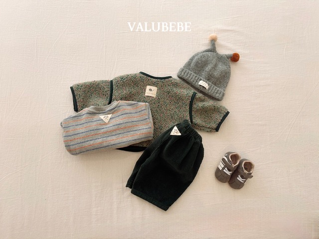 【予約/特典】valu bebe / Top Double ST Sweatshirt