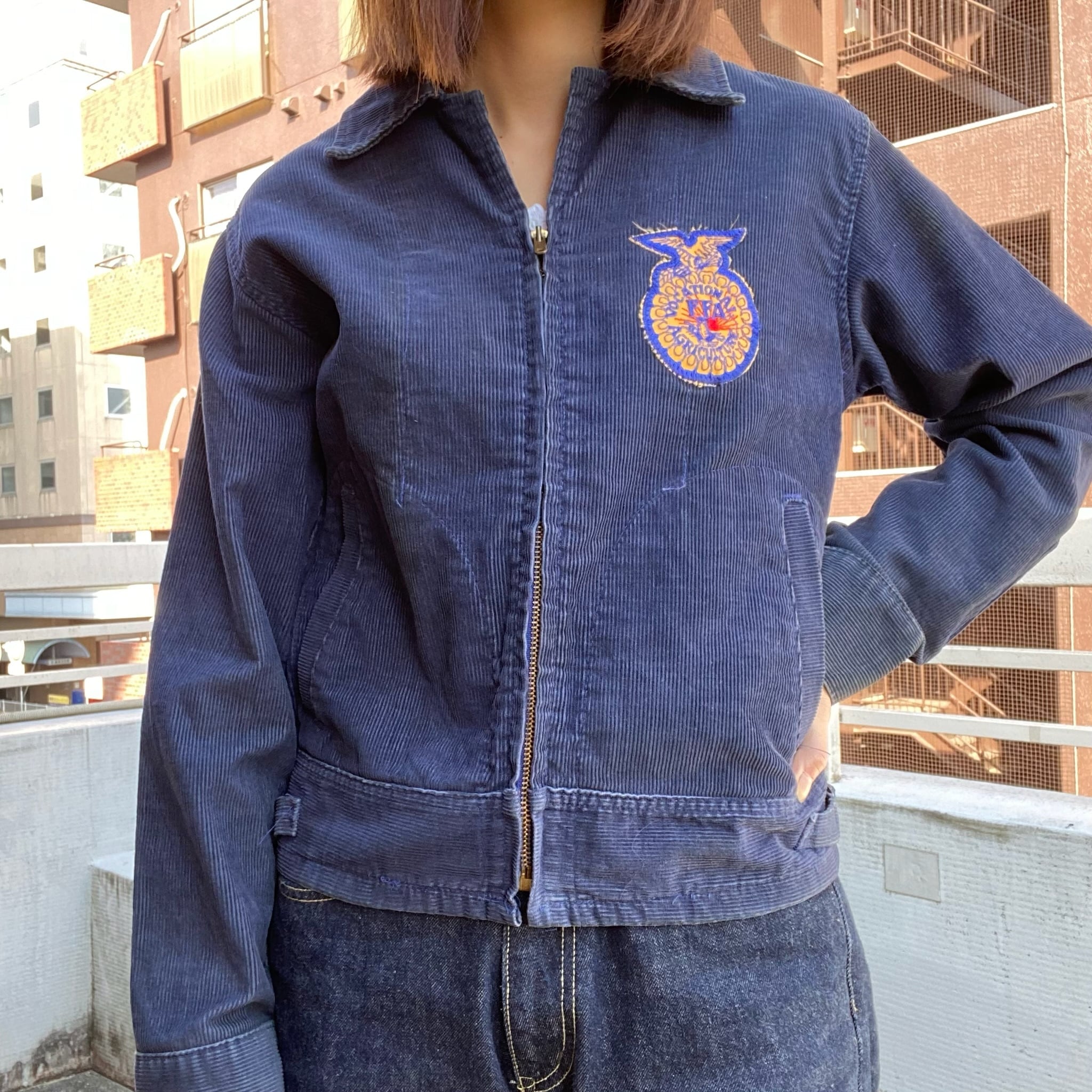 カラーブラックFFA jacket ファーマーズジャケット　ブラック