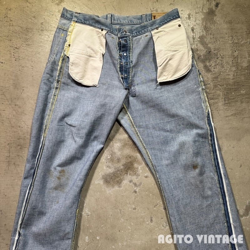 70's Lee RIDERS 200B リーライダーズ デニムパンツ ボタンフライ