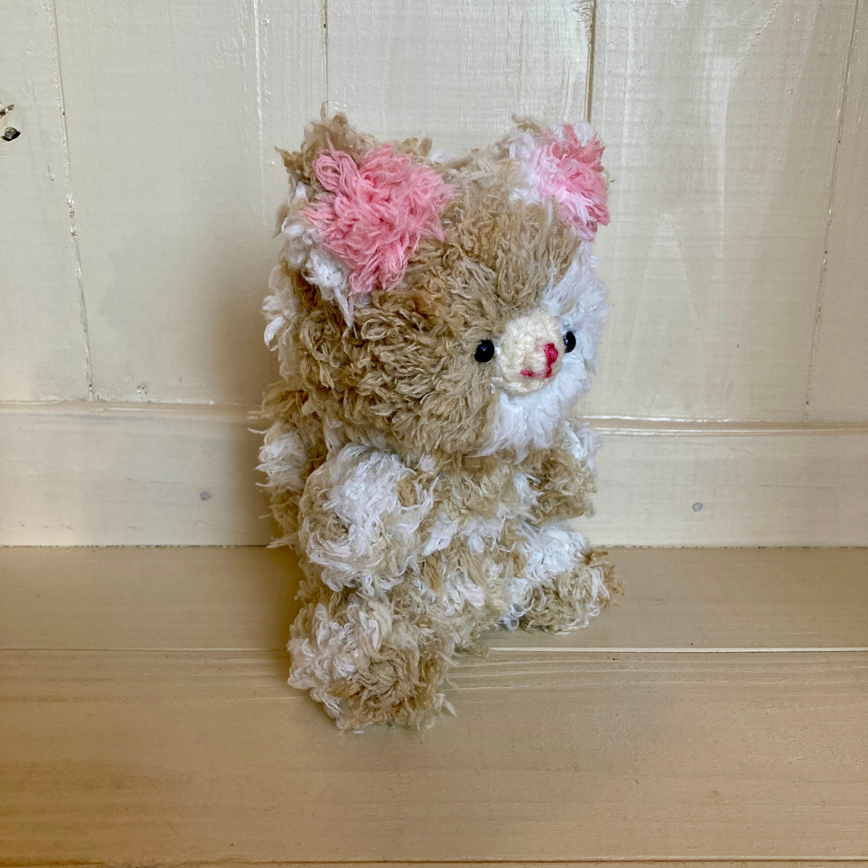 作家さま　ふわふわマルチーズのぬいぐるみ　テディベア　ハンドメイド 作家さま ふわふわマルチーズのぬいぐるみ テディベア