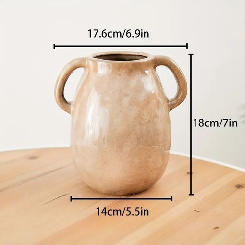 花瓶 陶器 かわいい コーヒー 花 春 リビング 玄関 インテリア 雑貨 ギフト プレゼント 結婚祝い 新築祝い記念日 テーブル 飾り棚 オブジェ