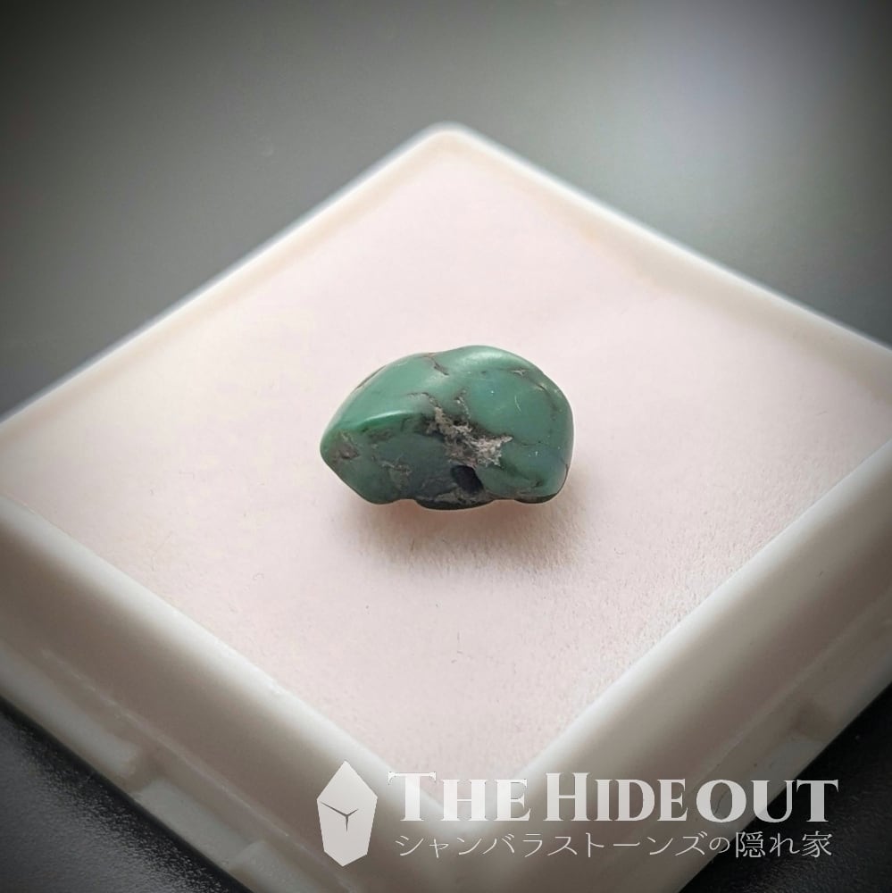 アンティーク　チベットアン　ターコイズ　トルコ石　根付け チベットアンティーク003 チベットトルコ石 圧巻のヤムドゥクブルー