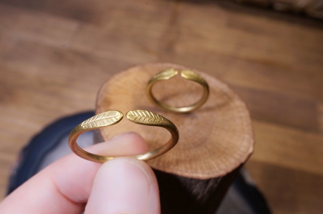 Leaf Fork Ring・リニューアル