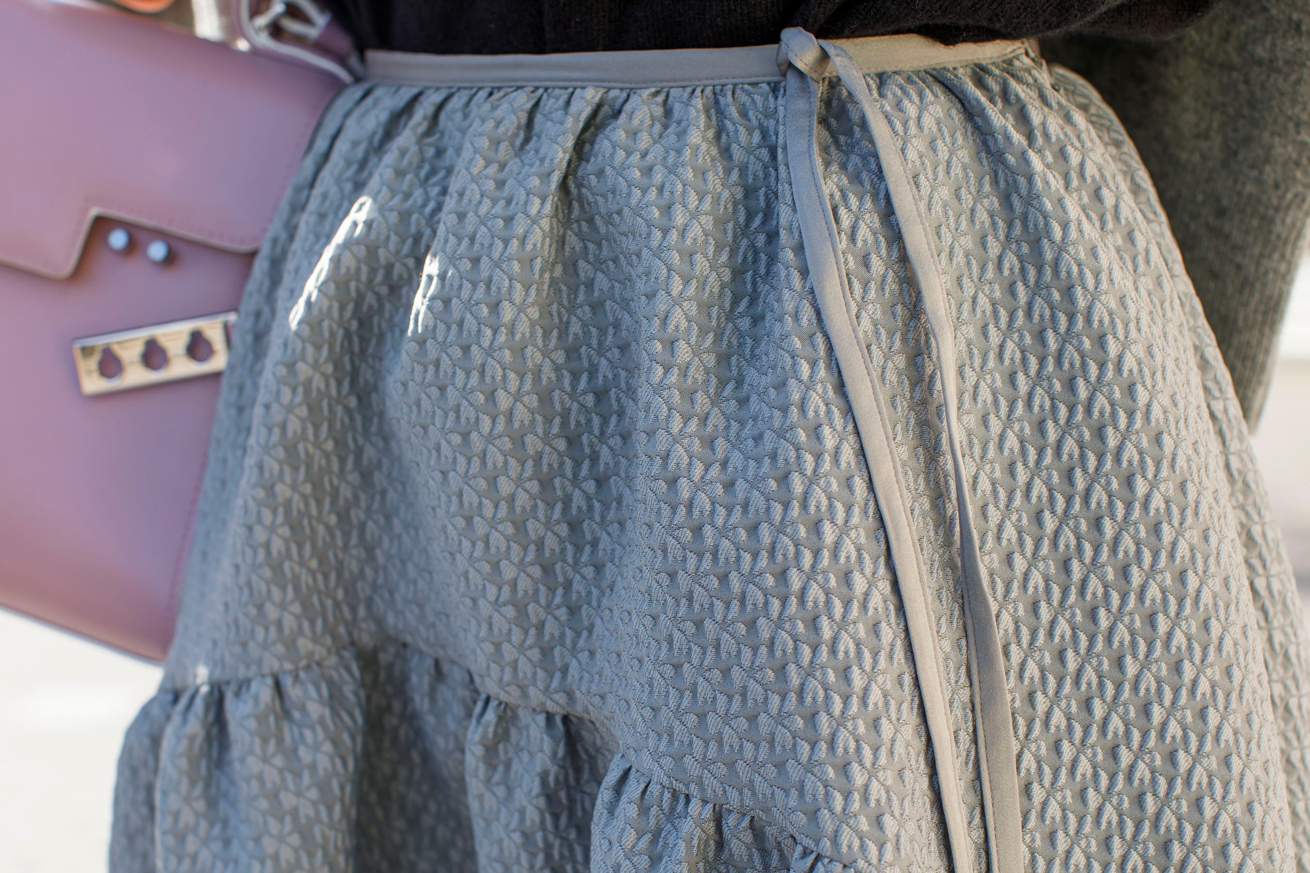 Jacquard skirt | Bluelea