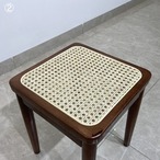 スツール 椅子 イス 高さ45cm 木製 四角 スクエアスツール イス ダイニング リビング おしゃれ 北欧