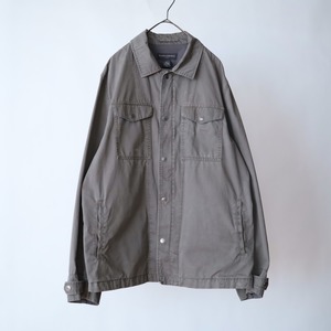 " BANANA REPUBLIC " over silhouette gray color cotton jacket