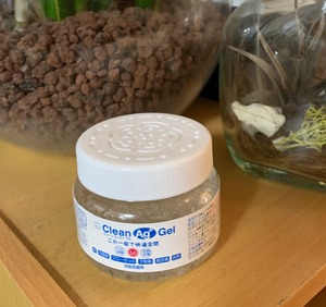 銀イオン・置き型除菌・消臭ゲルClean Ag⁺（ クリーンエージーゲル120ｇ）　1650円（税込み）