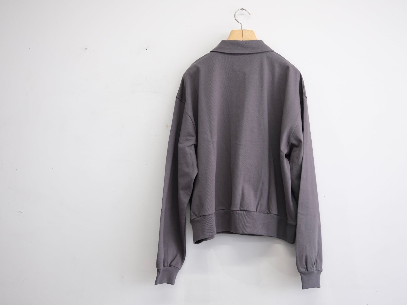 REVERBERATE” HALF ZIP JERSEY” | Lapel online store