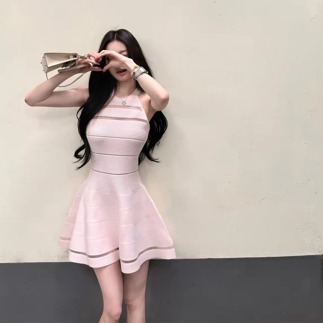 Halter neck dress 2607171