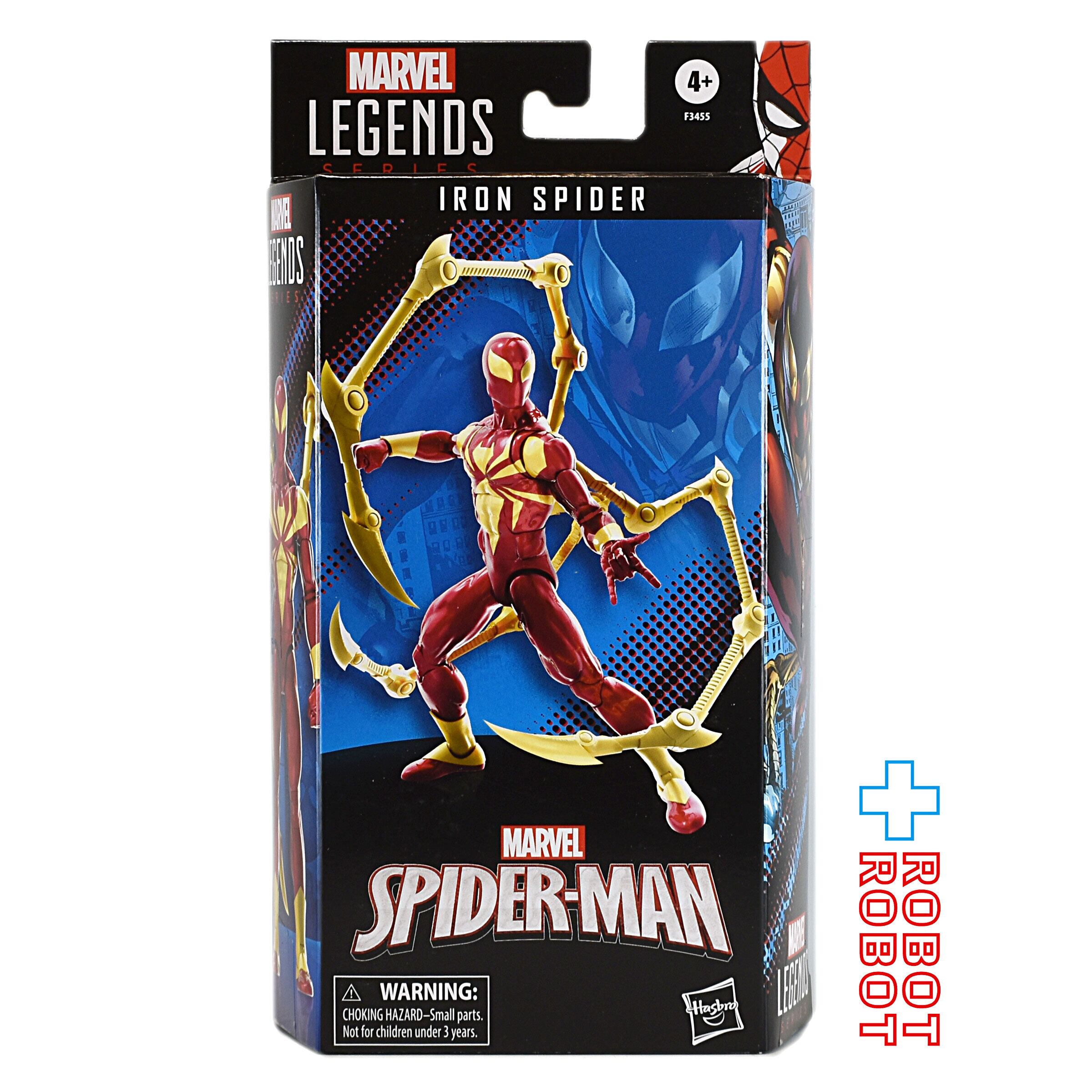 マーベルレジェンド スパイダーマン & スピナレット フィギュア 60周年記念 マーベルレジェンド 60周年記念 アイアンスパイダー 未開封