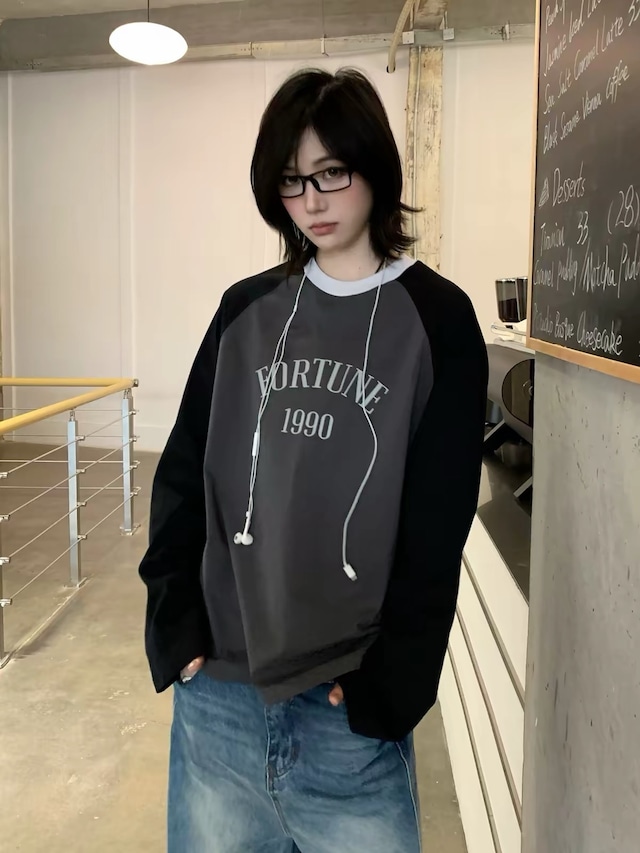 ラグランロンT / FORTUNE 1990 RAGLAN LONG SLEEVE TEE