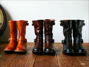 moto leather＆silver[モトレザー] Engineer Boots「3035」 [手染め エンジニアブーツ]LADY'S [LEB1]