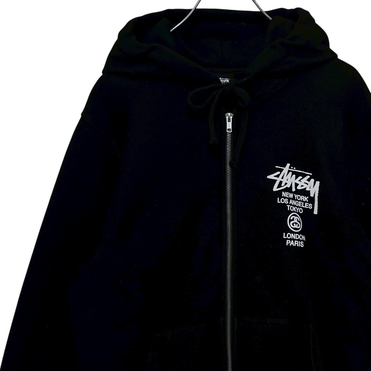 stussy ステューシー アクティブジャケット M 刺繍ロゴ ワンポイント