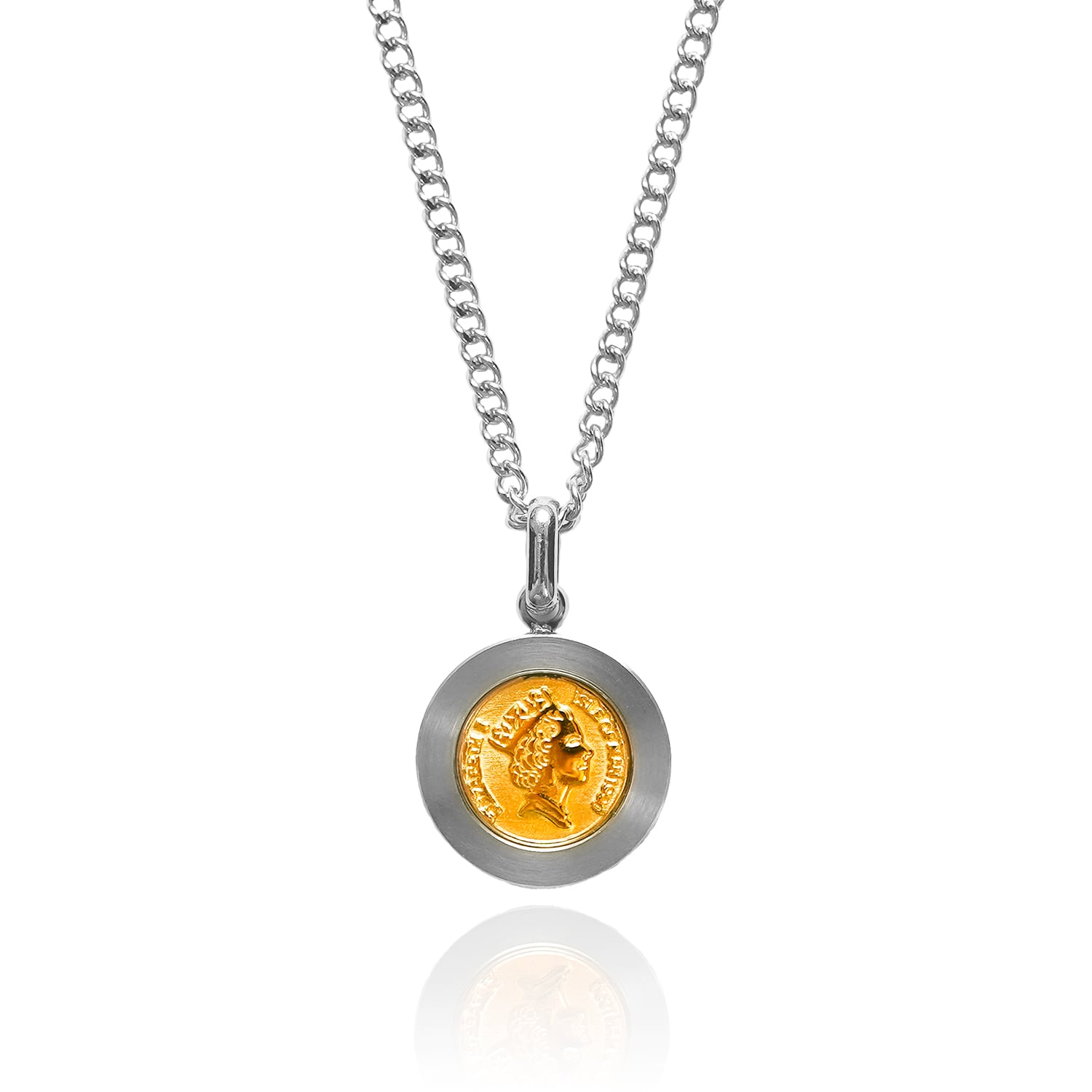 Coin Charm Necklace