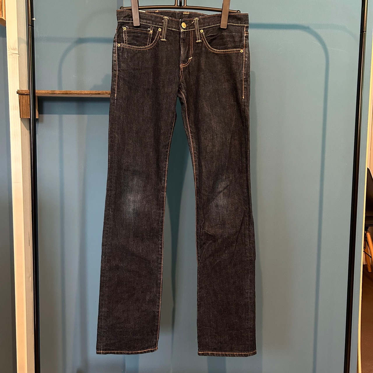 Carhartt】フレアパンツ デニム レディース W26 L32 ジーパン