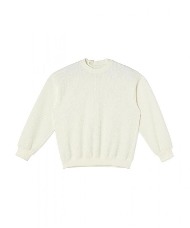 【N.HOOLYWOOD】WAFFLE CREW NECK SWEATSHIRT