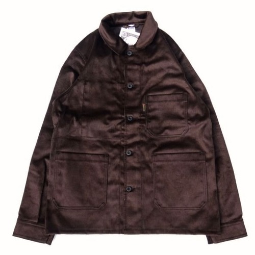 Le LABOUREUR (ルラブルール) VESTON VELOURS コーデュロイ マロン