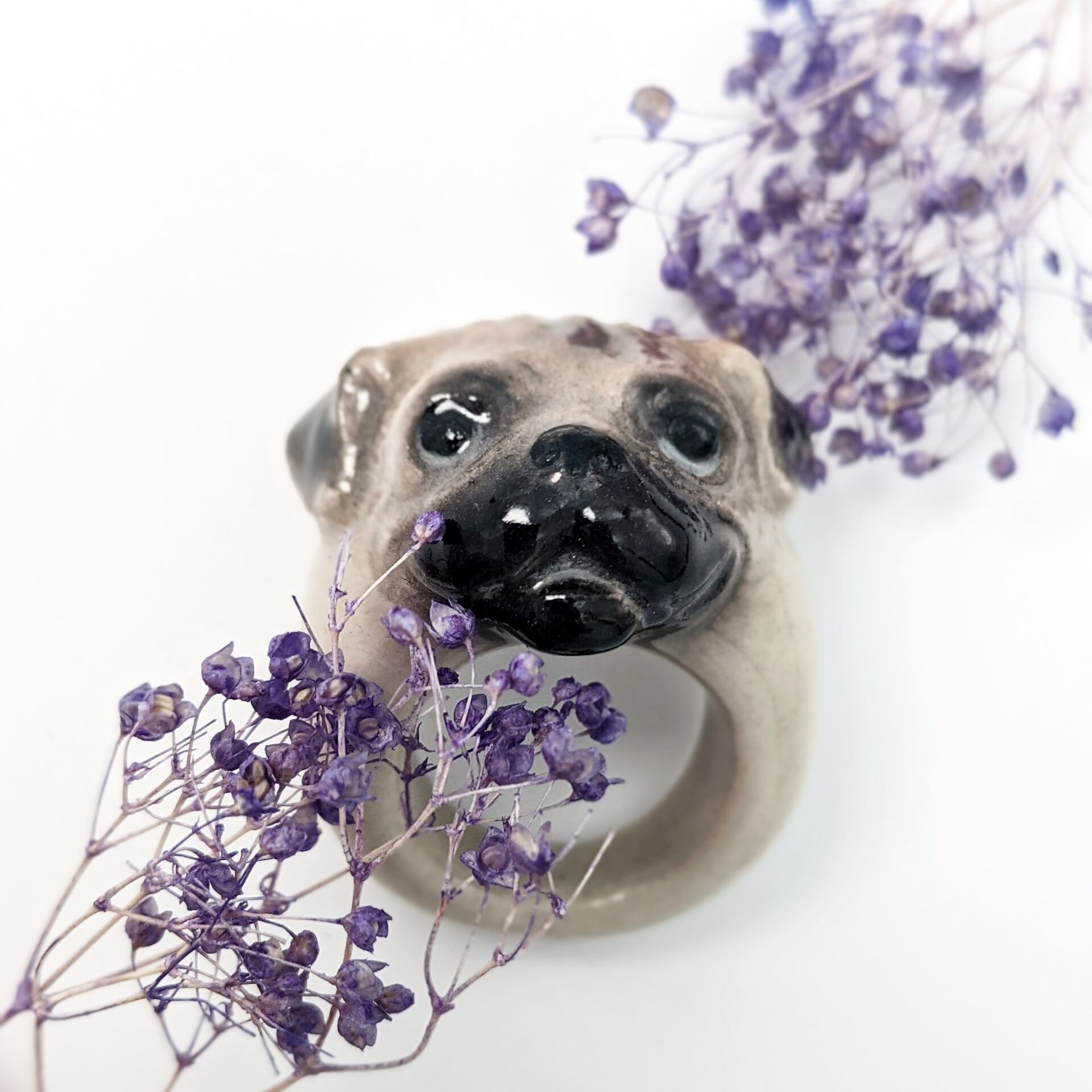 【Nach】 Pug ring