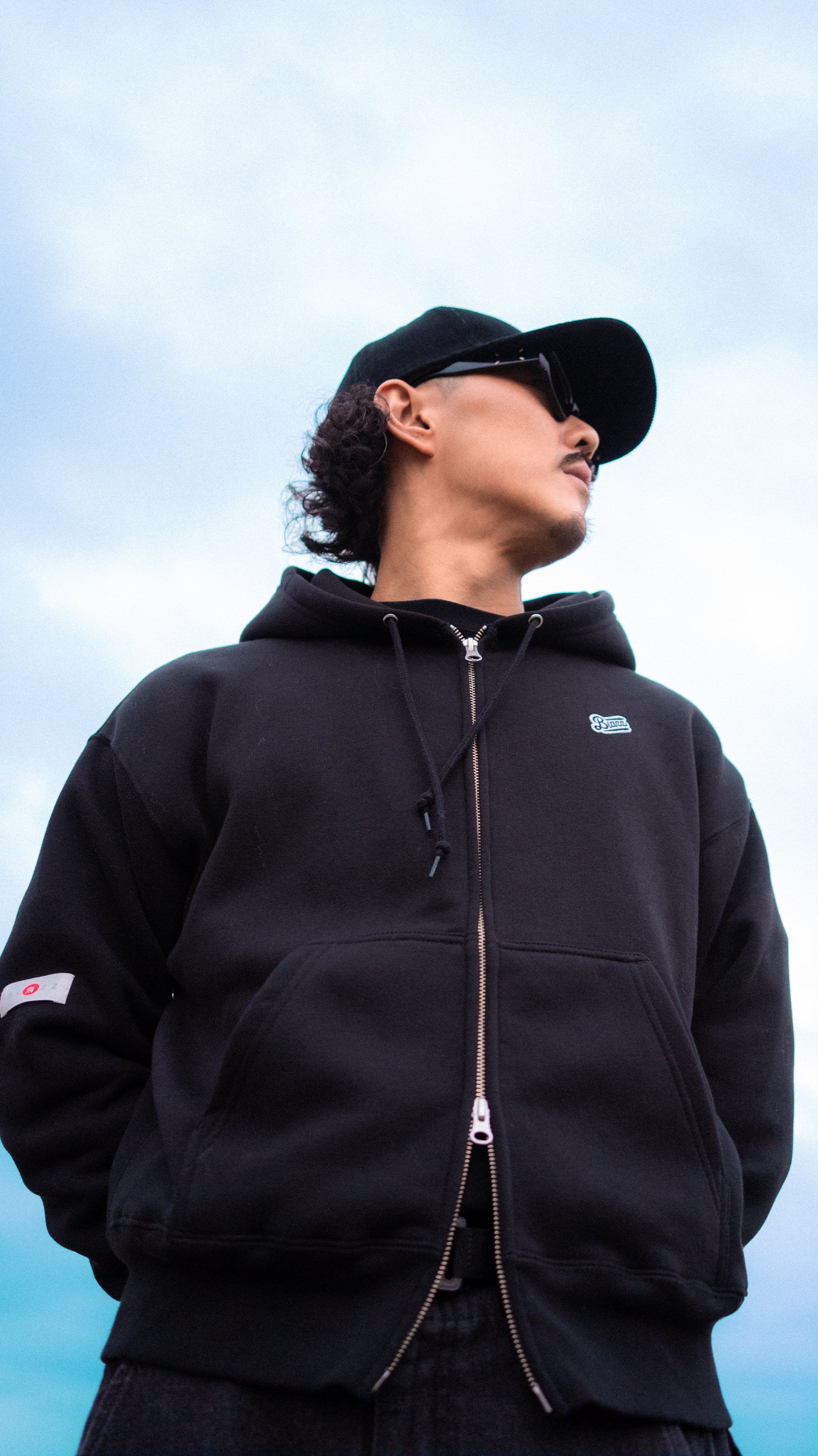 ブルぶる Fu-ji Blazz Zipup Hoodie [Black] | blazz works