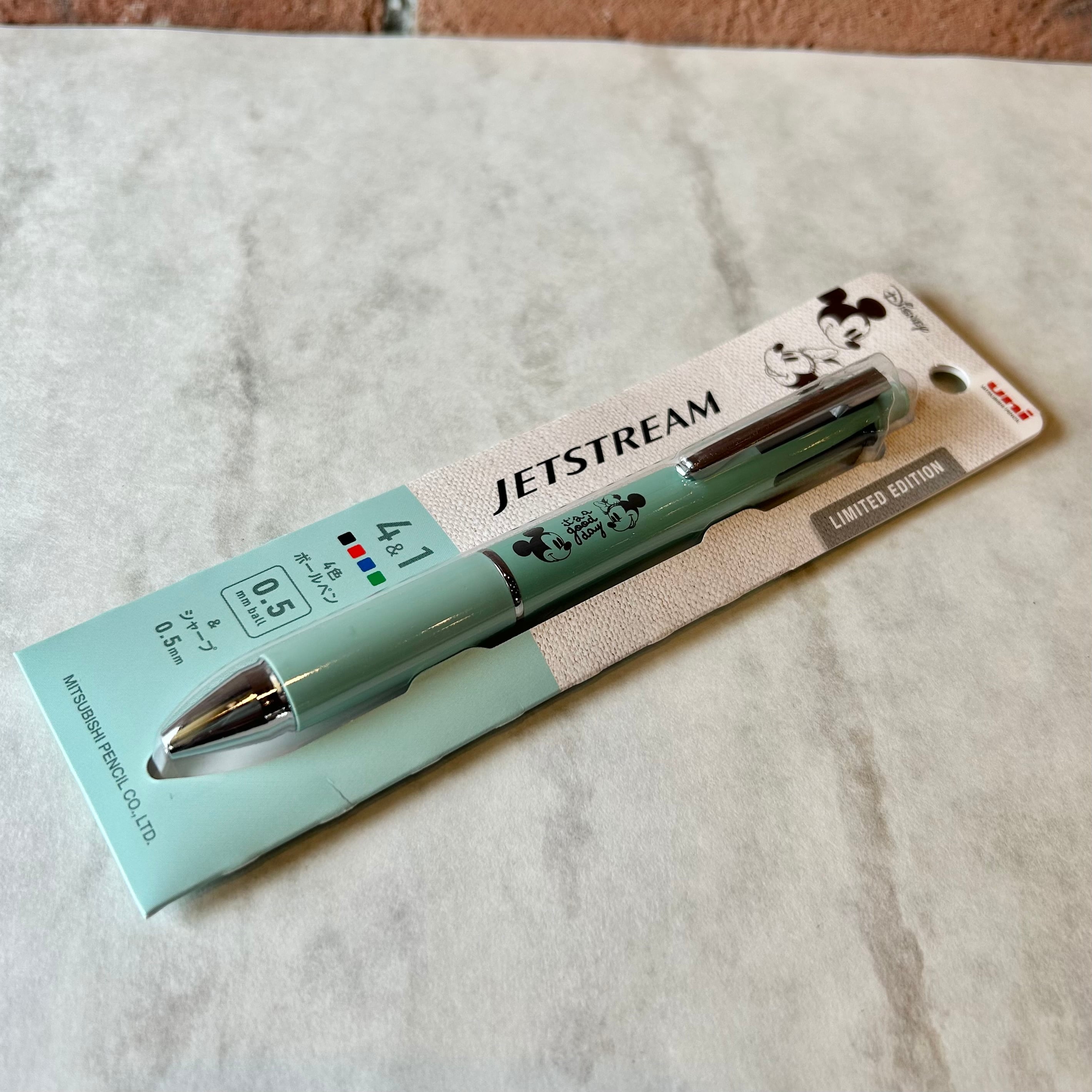 限定品・在庫限り】多機能ペン「ジェットストリーム4＆1 ／ミッキー