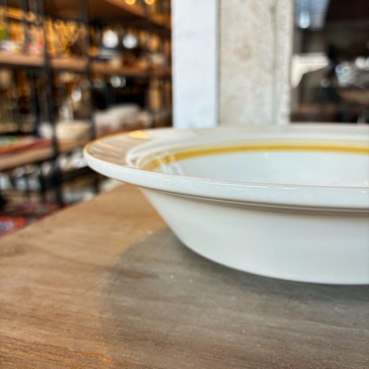 Countryside Soup bowl 19cm 3color　カントリーサイドスープボウル　全3色　イエロー　ネイビー　グリーン　中鉢　電子レンジ　食洗機　オーブン　