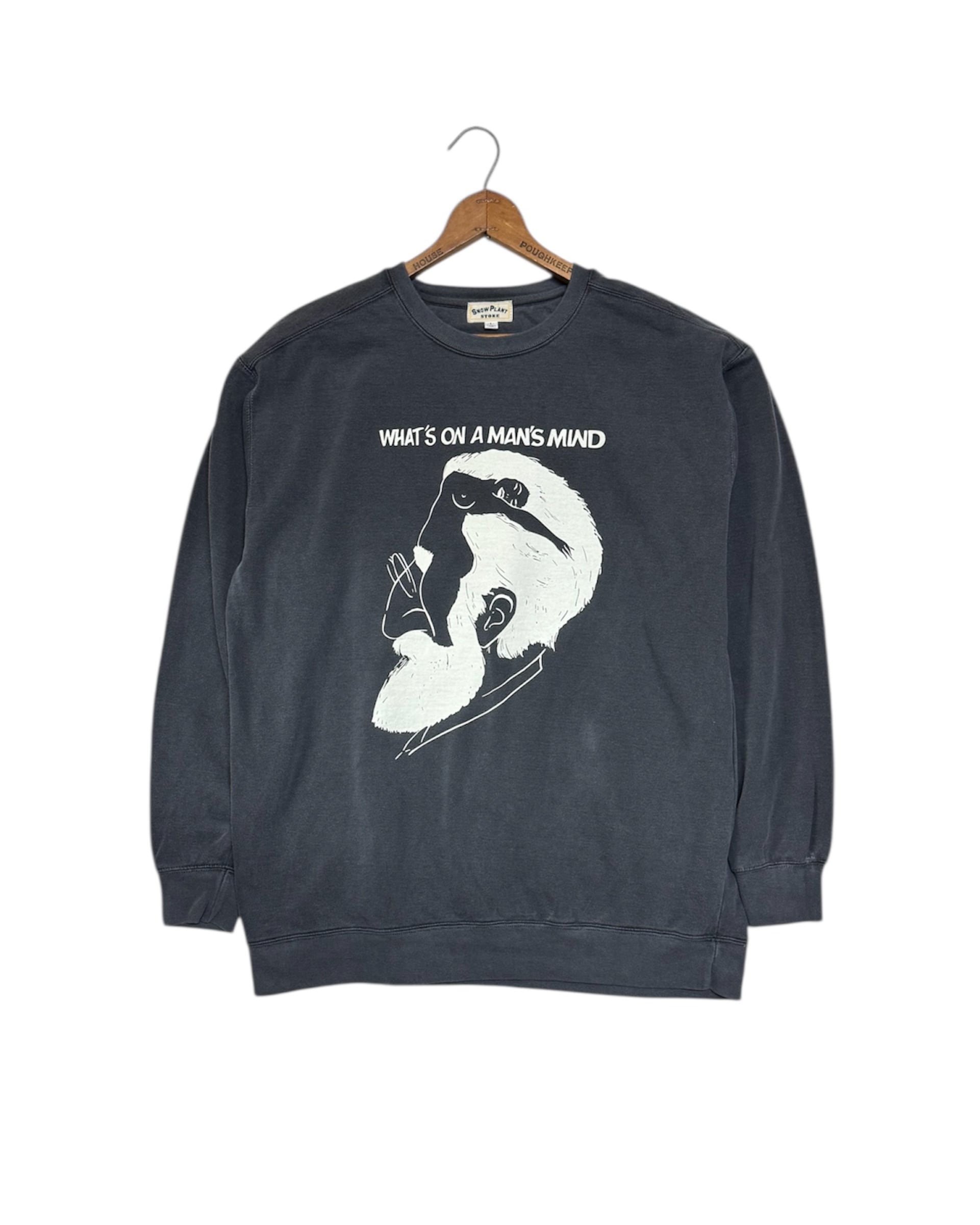 VINTAGE GRAPHIC SWEAT【WHAT'S ON MAN'S MIND】