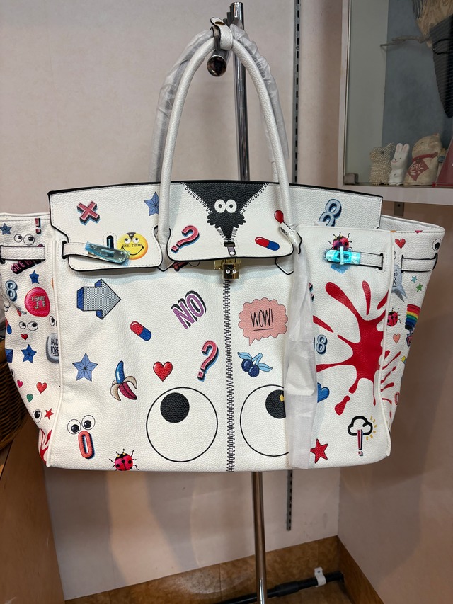 シルバーナイロンバッグ　79880