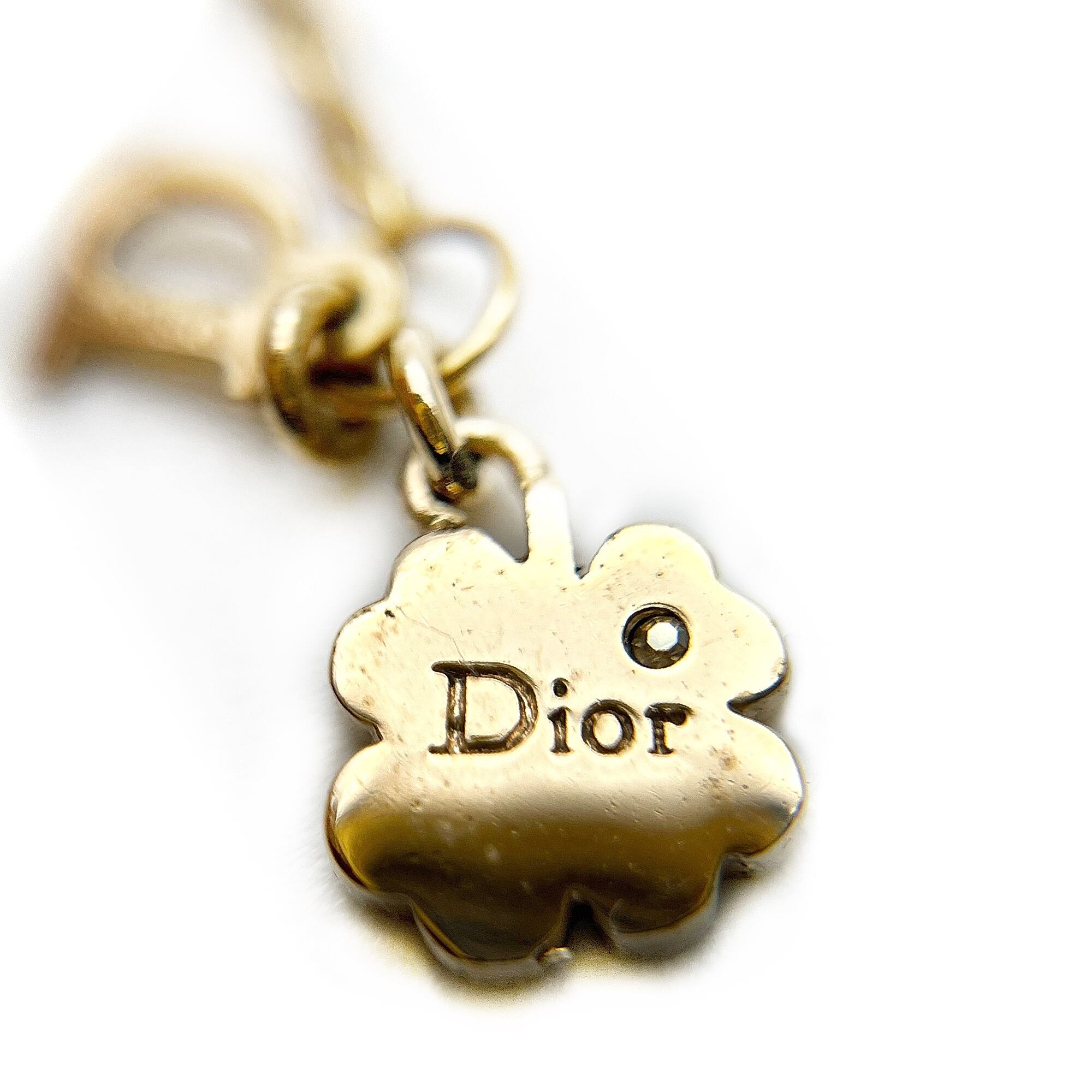 Christian Dior クリスチャンディオール ネックレス Oモチーフ Dior 
