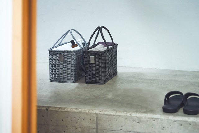 【キレーネ プリュス】洗える抗菌素材の施設用湯かごS　特許出願済　[3P037]