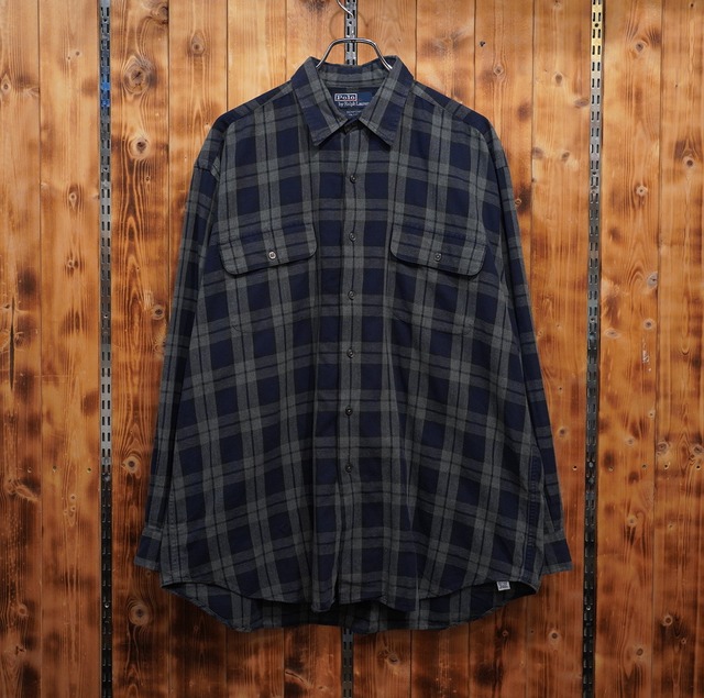 ralphlauren benford チェック コットンシャツ L/ラルフローレン