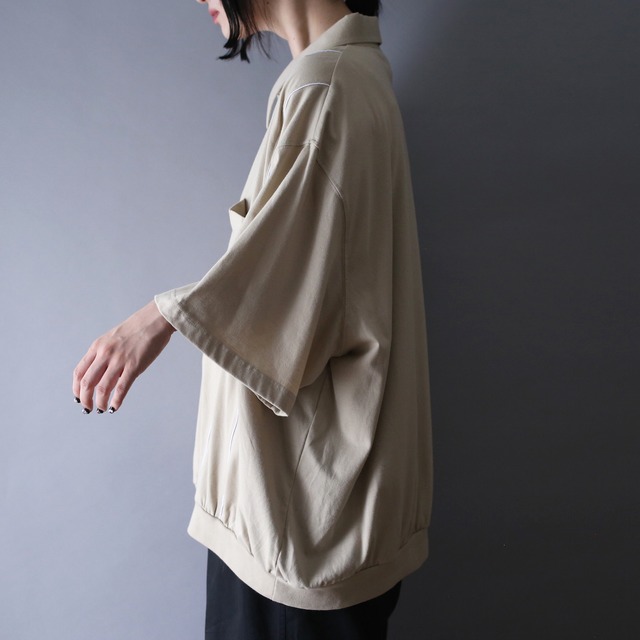 symmetry line design XXXL over silhouette shirt pullover