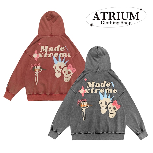 【ATRIUM SELECT】BONE HOODIE