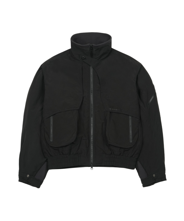 [SAN SAN GEAR] BOMBER JACKET BLACK 正規品 韓国ブランド 韓国通販 韓国代行 韓国ファッション sansan san san sansangear サンサンギア