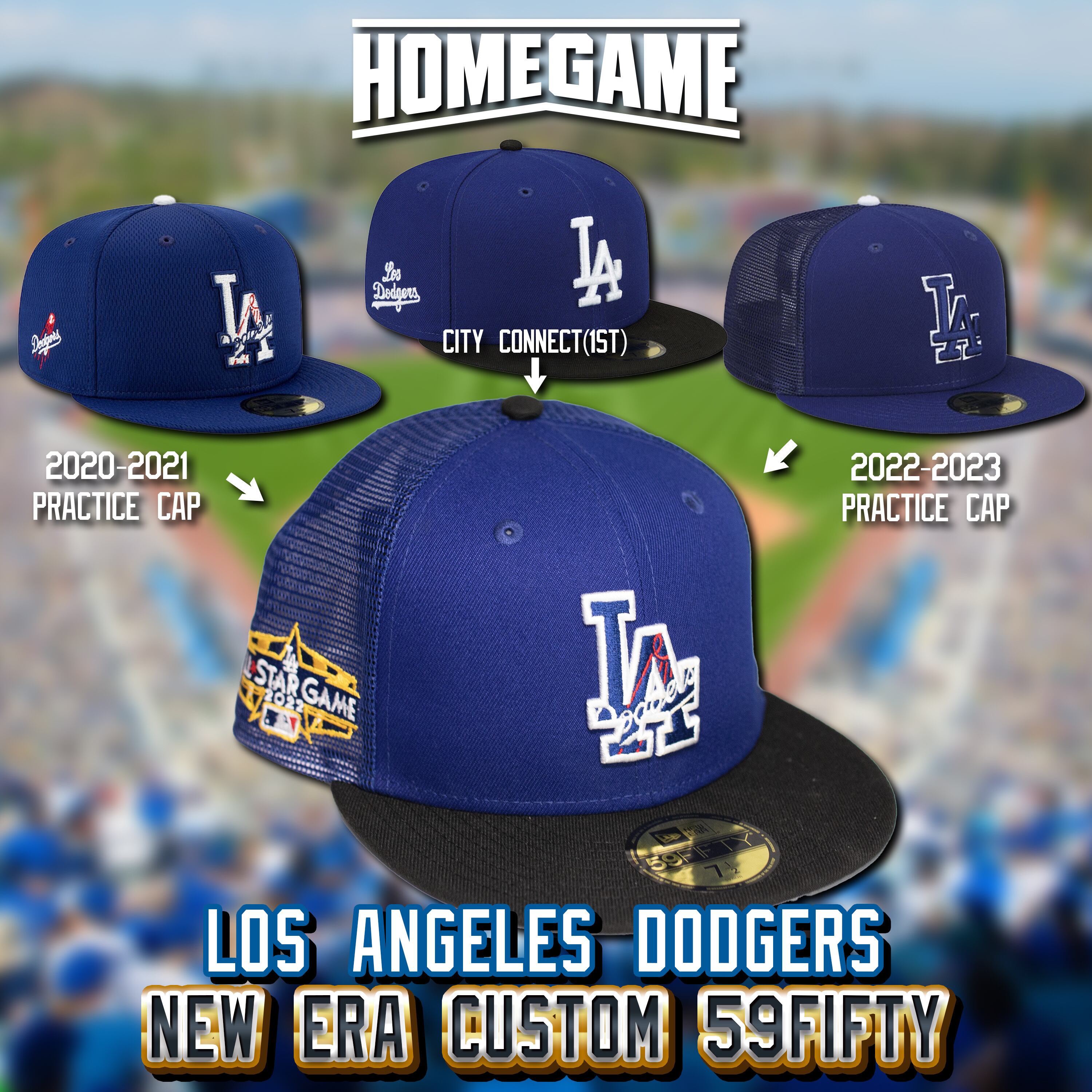 HOMEGAME CUSTOM NEW ERA 59FIFTY DODGERS HOMEGAME CUSTOM NEW ERA 59FIFTY DODGERS