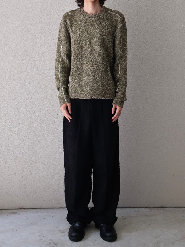 【ISA BOULDER】COMMON TROUSER/black
