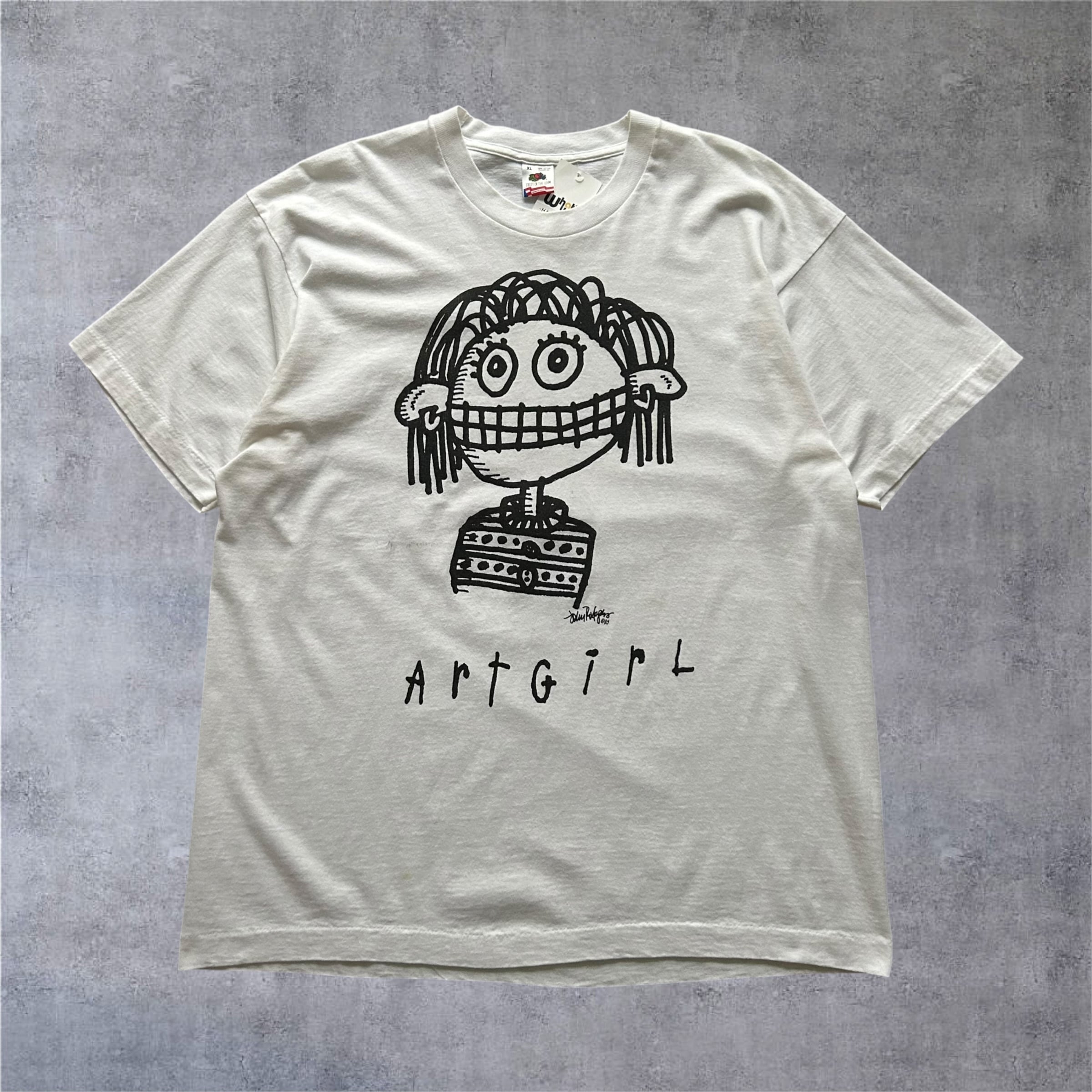 1990s Art Girl T-shirt【高円寺店】