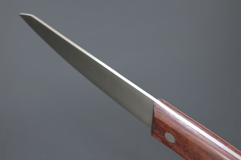 KC-335 関兼常作 ローズ柄 骨透 丸 140mm 日本製 シェフナイフ 刃物