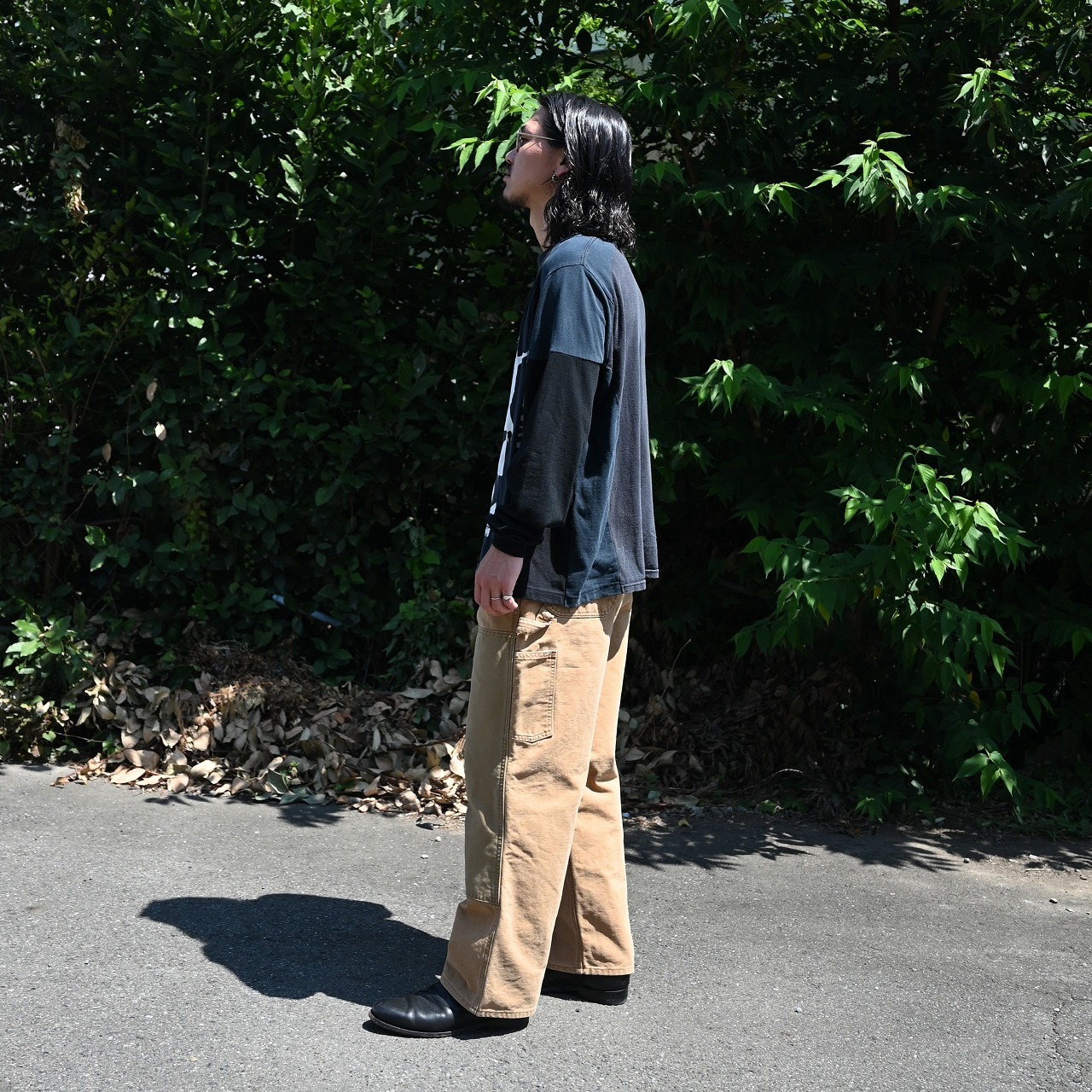 CHANGES / RAGLAN SLEEVES L/S TEE MULTI(1)