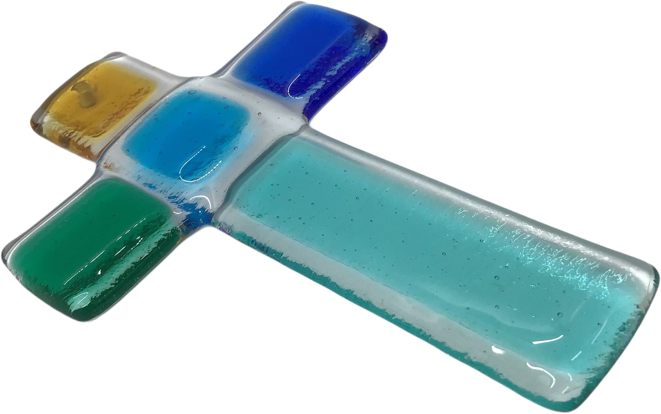 ガラス十字架 ＜Glas Kreuz multicolor＞ Nr.890168／ベネディクト会