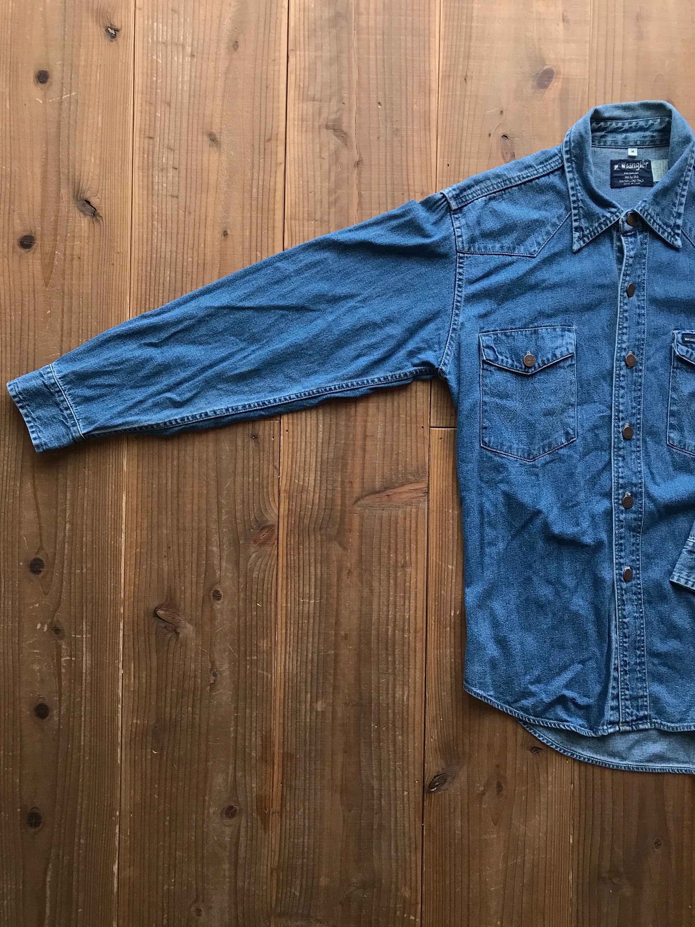 Wrangler デニムシャツジャケット(16 1/2 × 33) | Garage Wrangler デニムシャツジャケット(16 1/2 × 33) | Garage