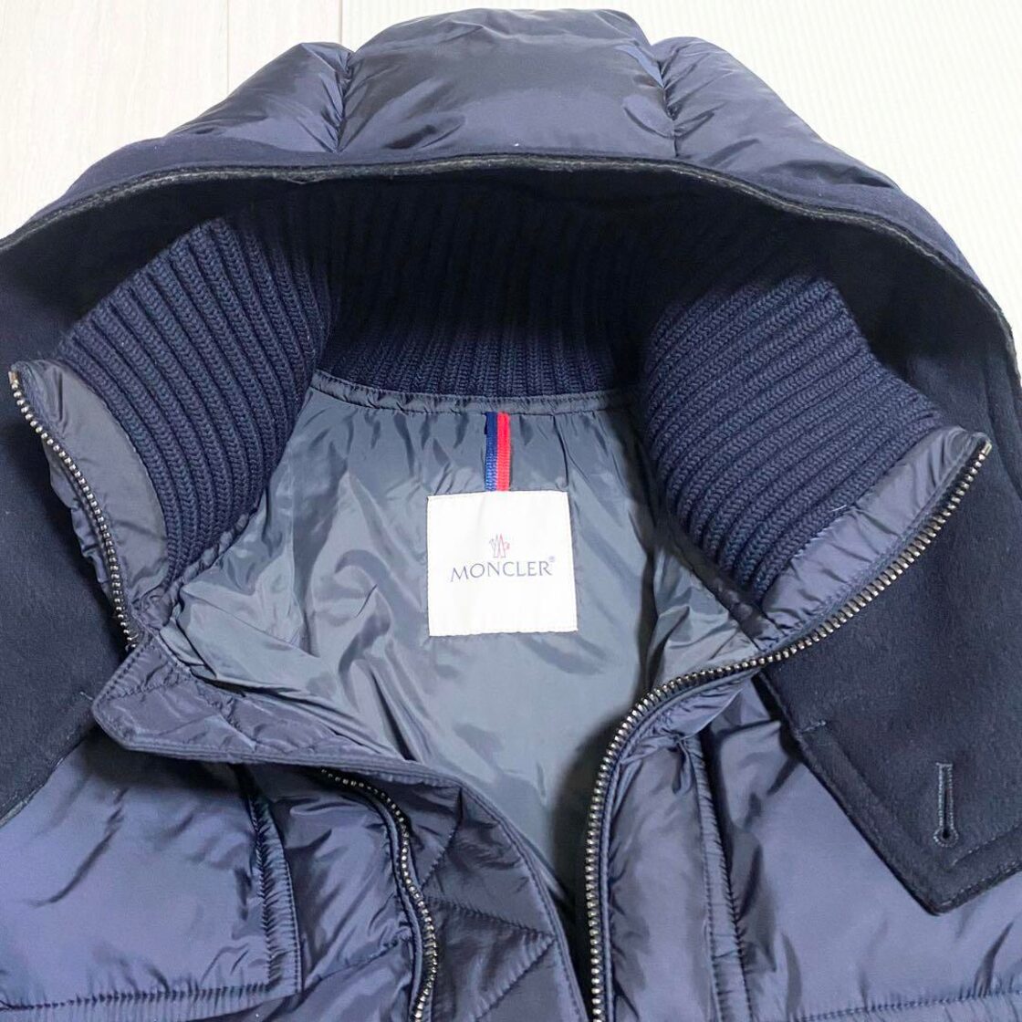 MONCLER / DOMINIQUE サイズ5 ダウンジャケット ネイビー | Pay ID
