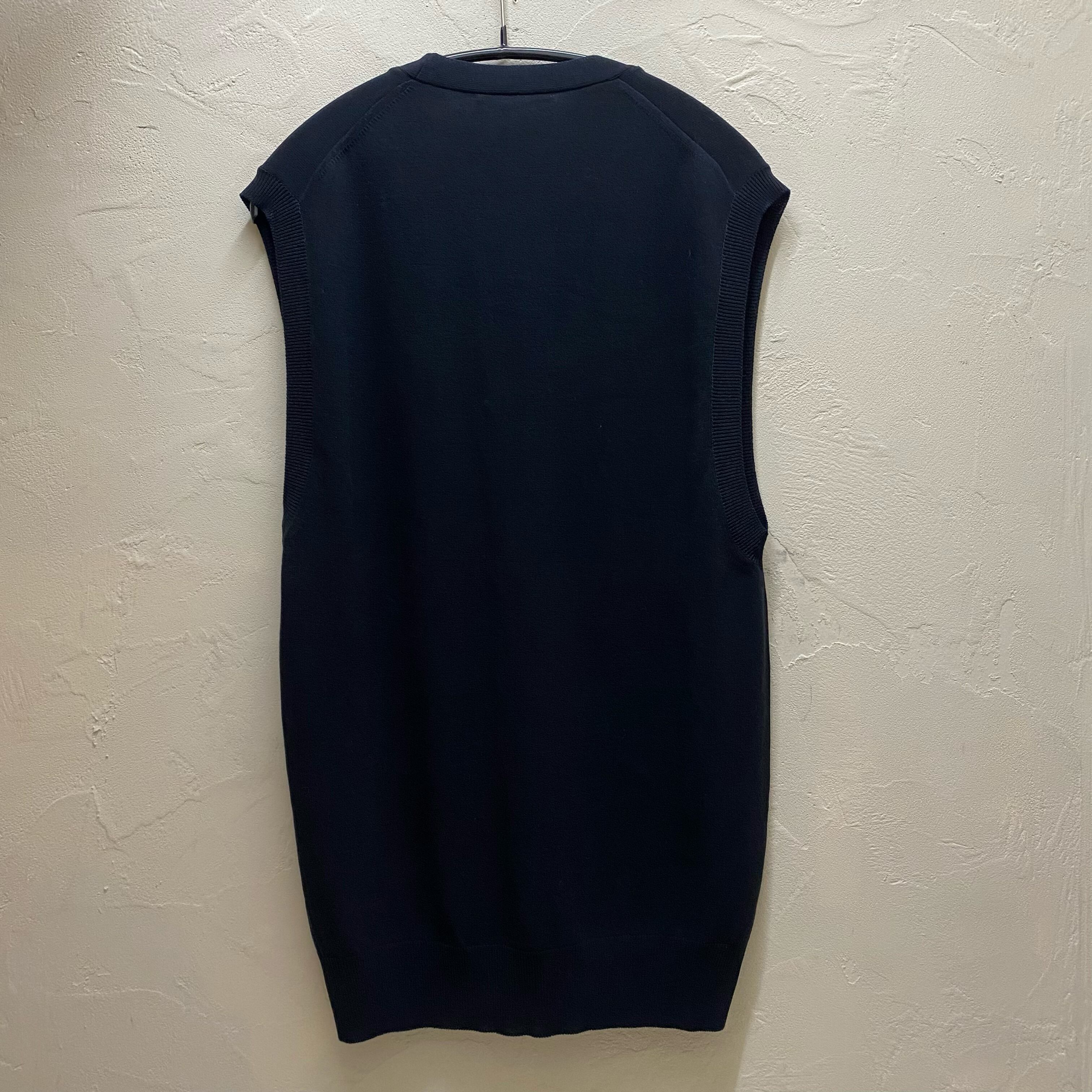 AURALEE オーラリー 24SS SUPER HARD TWIST WOOL KNIT V-NECK VEST 